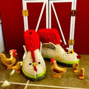 Garnet Hill Wool Slippers